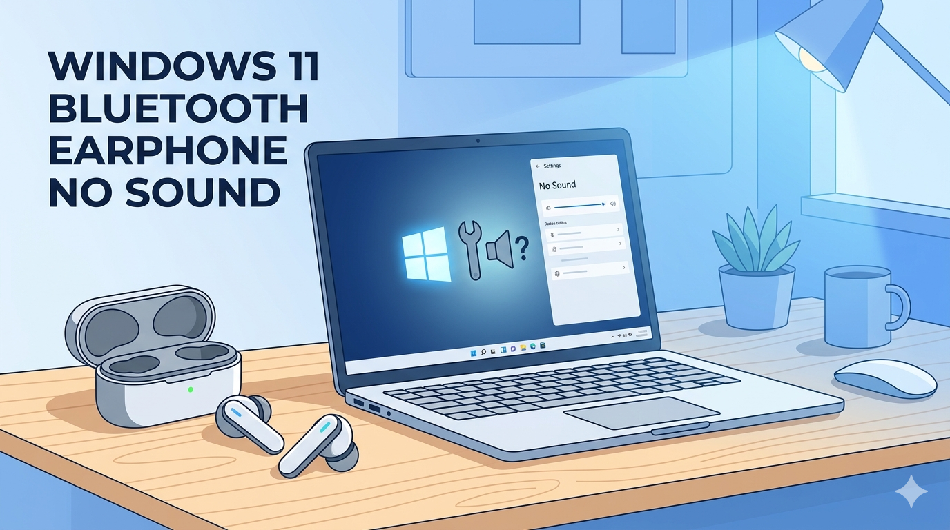 Windows11 Bluetoothイヤホン 音が出ない原因と解決方法