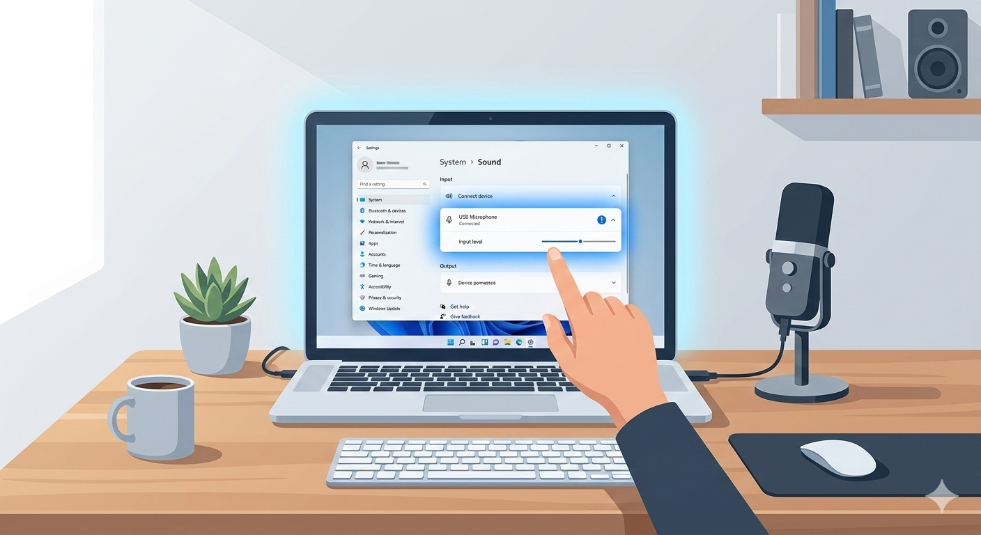 Windows11 マイクが認識しない・音が入らない原因と今すぐ直す方法